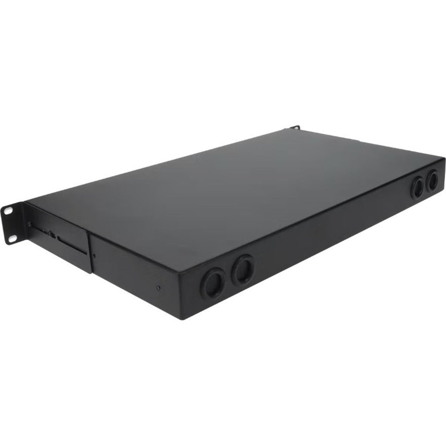 AddOn 19-inch Rack Mount 1U Patch Panel with 48 APC LC Duplex, Single-Mode OS2 ADD-1U48ALCDS2