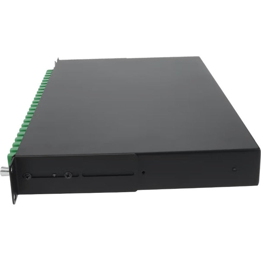 AddOn 19-inch Rack Mount 1U Patch Panel with 48 APC LC Duplex, Single-Mode OS2 ADD-1U48ALCDS2