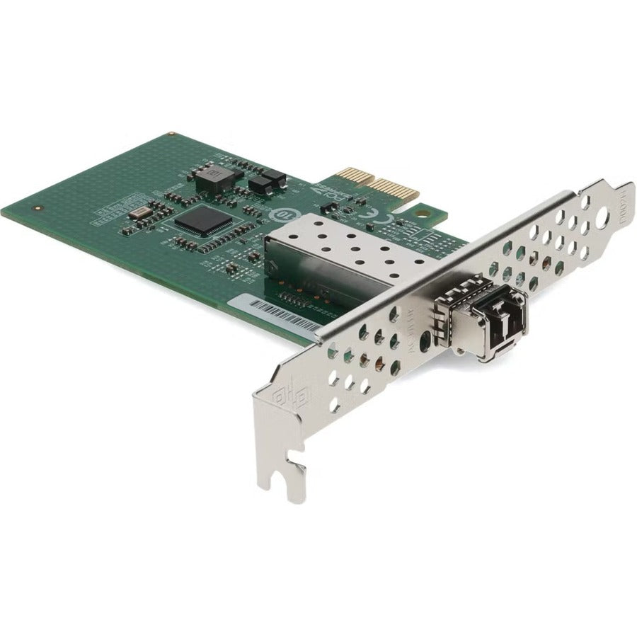 AddOn 1Gbs Single Open SFP Port PCIe 2.0 x1 Network Interface Card w/1000Base-SX SFP Transceiver ADD-PCIE-LC-SX-X1