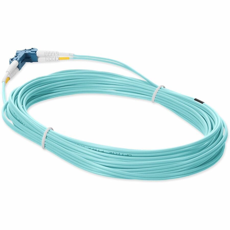 AddOn 1m LC (Male) to LC (Male) Black OS2 Duplex Fiber OFNR (Riser-Rated) Patch Cable ADD-LC-LC-1M9SMF-AA