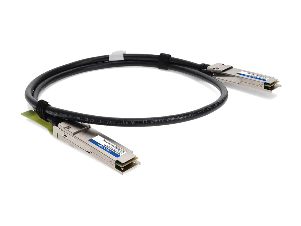 AddOn - 200GBase-CU direct attach cable - TAA Compliant - QSFP56 to QSFP56 - 10 ft - twinaxial - passive