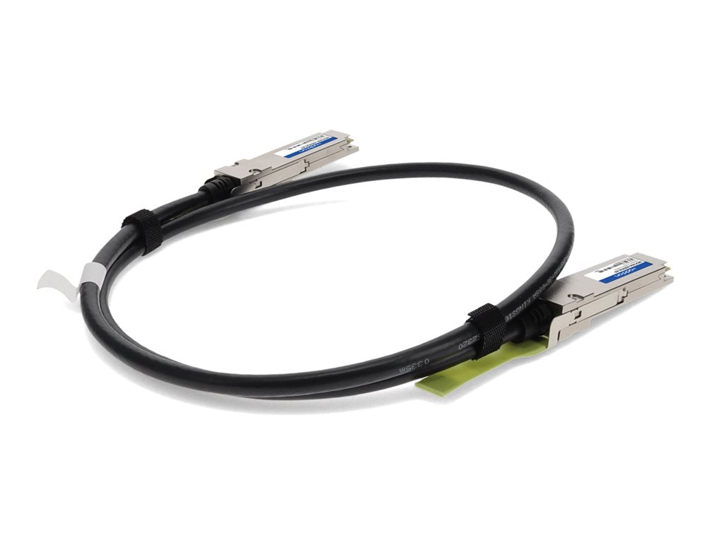 AddOn - 200GBase-CU direct attach cable - TAA Compliant - QSFP56 to QSFP56 - 10 ft - twinaxial - passive