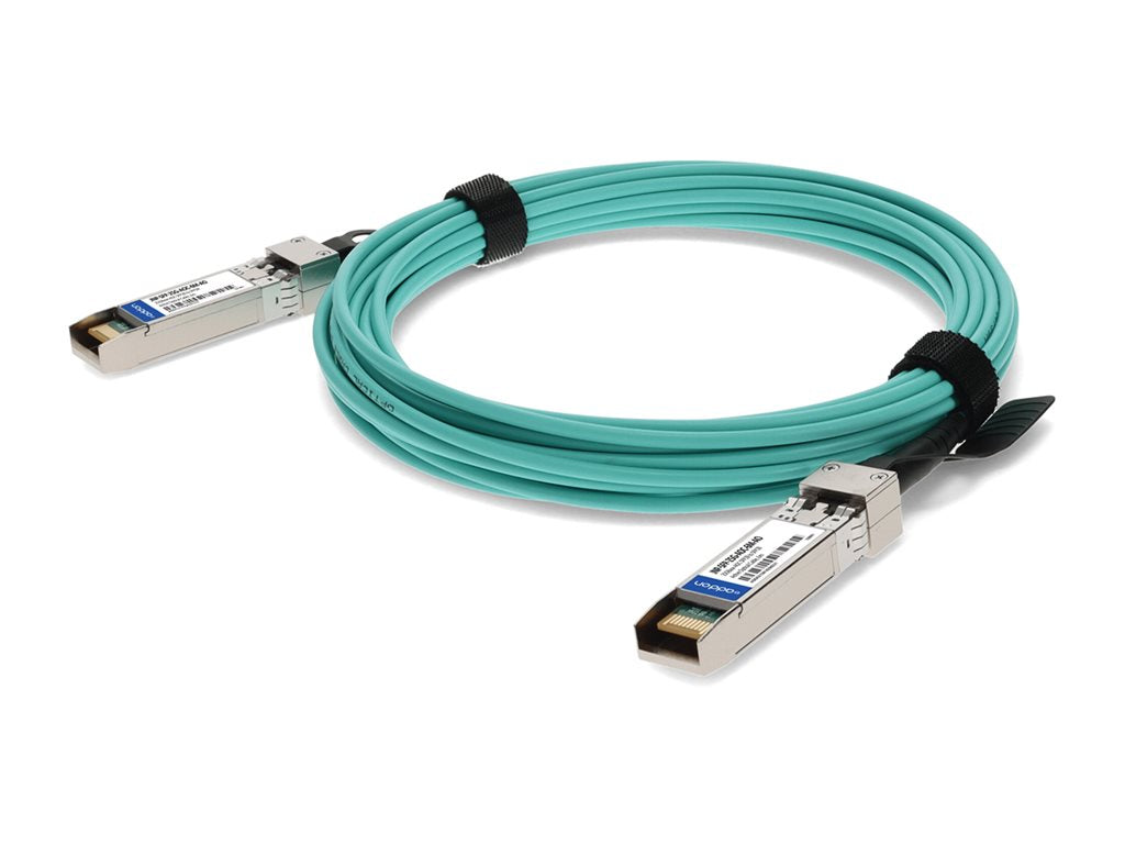 AddOn - 25GBase-AOC direct attach cable - TAA Compliant - SFP28 to SFP28 - 6 m - fiber optic - active