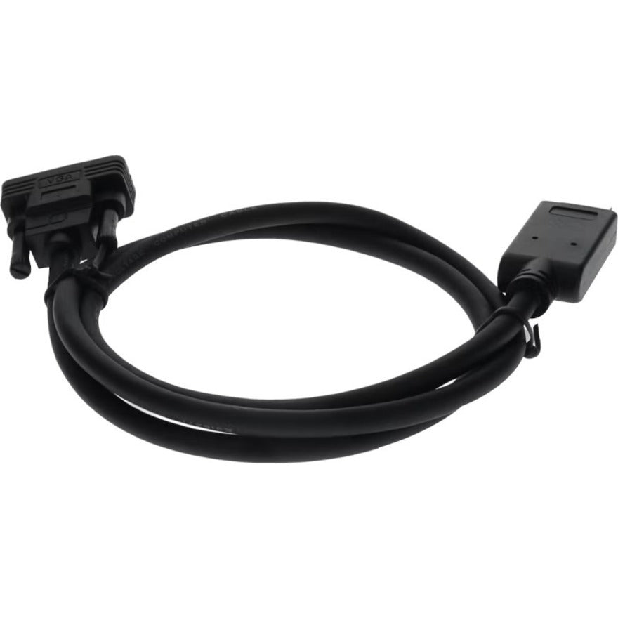 AddOn 3ft HDMI 1.3 Male to VGA Male Black Cable For Resolution Up to 1920x1200 (WUXGA) HDMI2VGAMM3