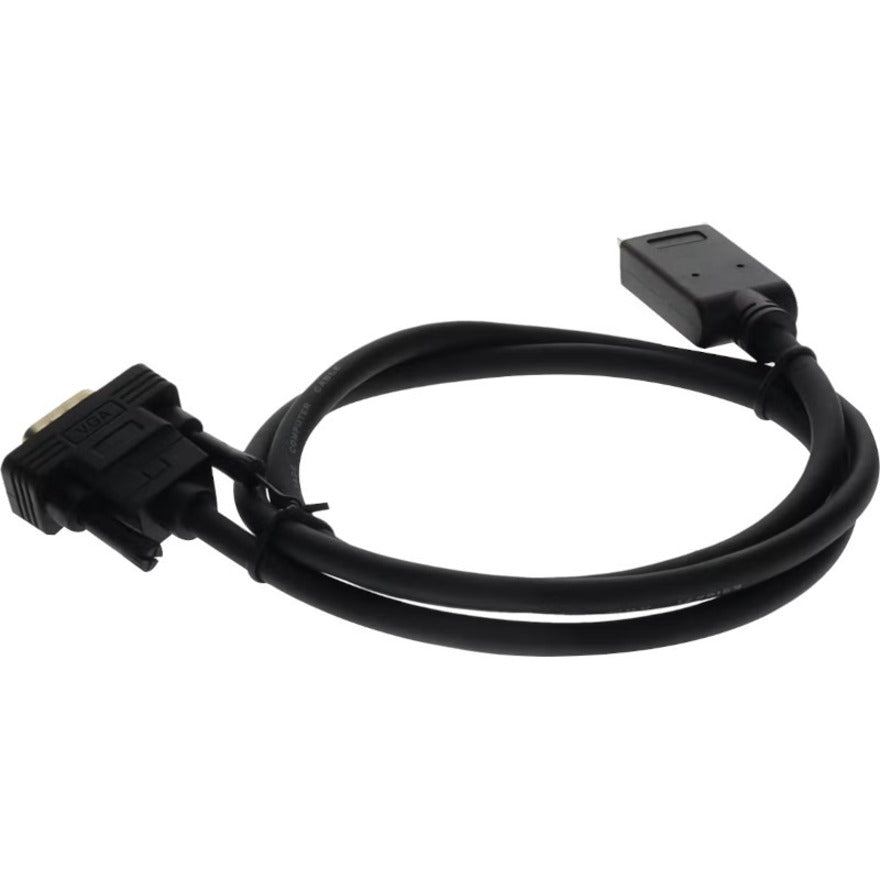 AddOn 3ft HDMI 1.3 Male to VGA Male Black Cable For Resolution Up to 1920x1200 (WUXGA) HDMI2VGAMM3