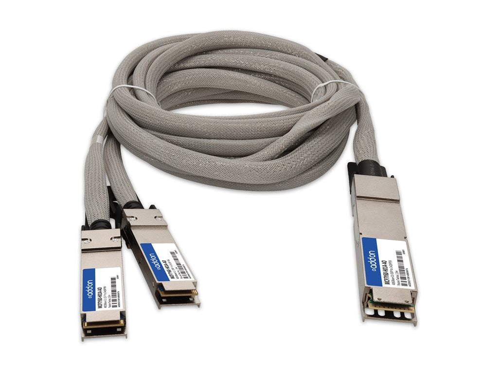 AddOn - 400GBase-CU direct attach cable - TAA Compliant - OSFP to QSFP56 - 5 ft - twinaxial - passive