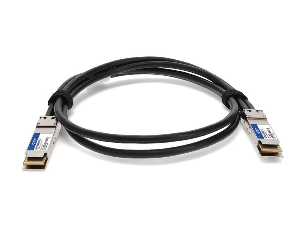 AddOn - 400GBase-CU direct attach cable - TAA Compliant - QSFP-DD to QSFP-DD - 1.6 ft - twinaxial - passive MCP1660-W00AE30-AO