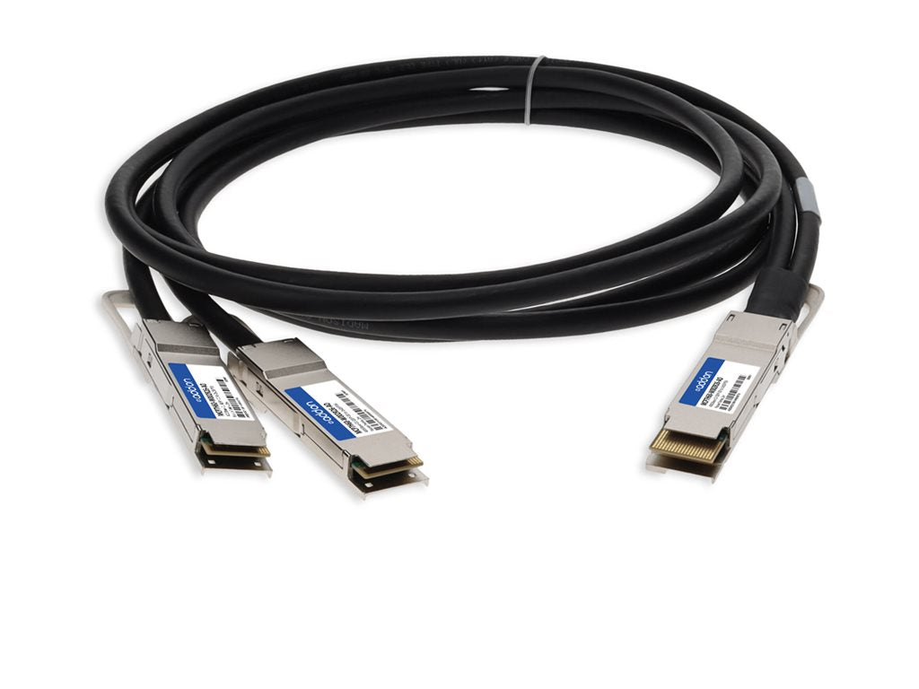 AddOn - 400GBase-CU direct attach cable - TAA Compliant - QSFP-DD to QSFP56 - 6.6 ft - twinaxial - passive MCP7H60-W002R26-AO