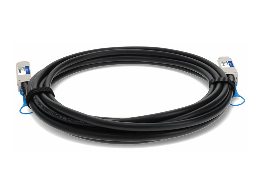 AddOn - 40GBase-CU direct attach cable - TAA Compliant - QSFP+ to QSFP+ - 16.4 ft - twinaxial - passive