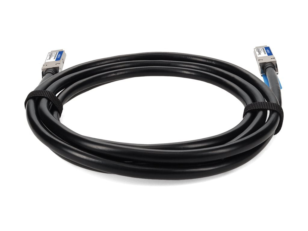 AddOn - 40GBase-CU direct attach cable - TAA Compliant - QSFP+ to QSFP+ - 6.6 ft - twinaxial - SFF-8661/IEEE 802.3bj -