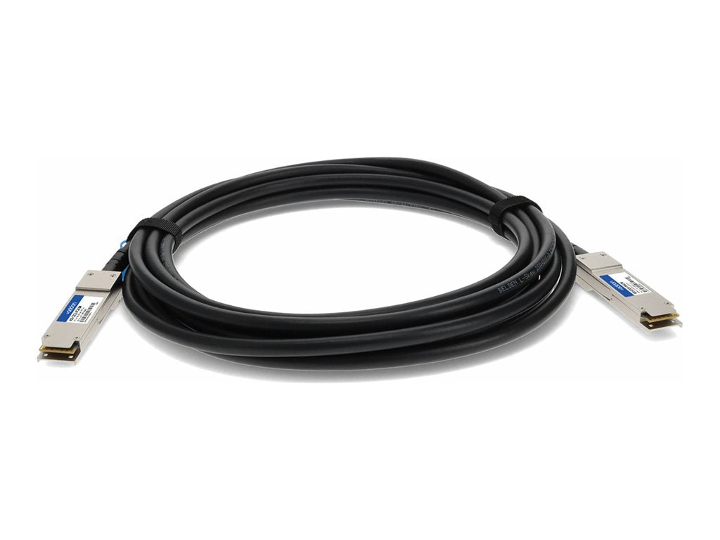 AddOn - 40GBase-CU direct attach cable - TAA Compliant - QSFP+ to QSFP+ - 6.6 ft - twinaxial - passive ADD-QCIQJU-PDAC2M