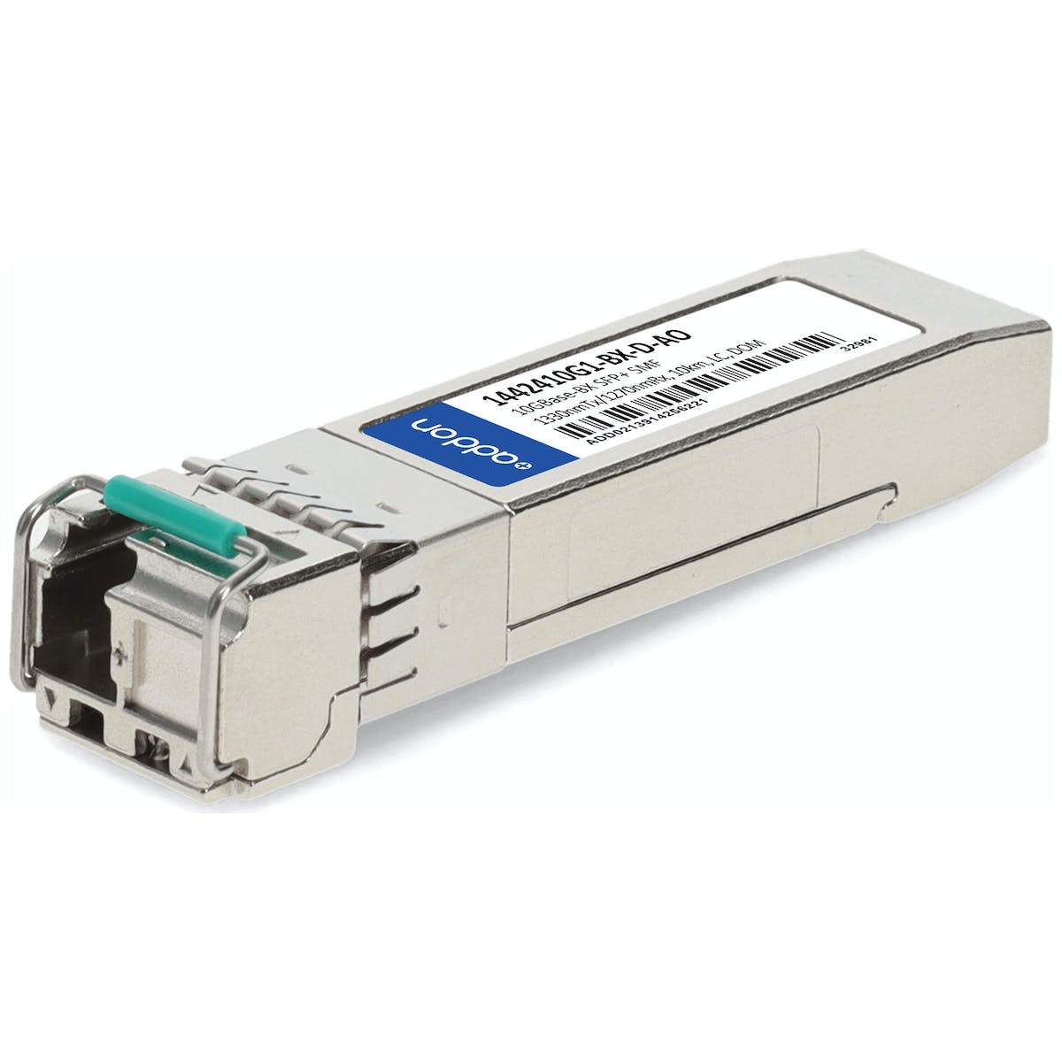 AddOn ADTRAN 1442410G1-BX-D Compatible TAA Compliant 10GBase-BX SFP+ Transceiver (SMF, 1330nmTx/1270nmRx, 10km, LC, DOM) 1442410G1-BX-D-AO
