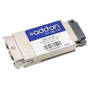 AddOn Alcatel-Lucent Nokia GBIC-LX Compatible TAA Compliant 1000Base-LX GBIC Transceiver (SMF, 1310nm, 10km, SC) GBIC-LX-AO