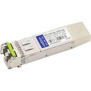 AddOn Arista Networks SFP-10G-DZ-1550 Compatible TAA Compliant 10GBase-CWDM SFP+ Transceiver (SMF, 1550nm, 80km, LC, DOM) SFP-10G-DZ-1550-AO