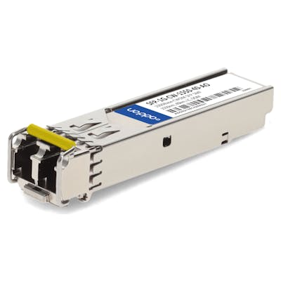 AddOn Arista Networks SFP-1G-CW-1550-40 Compatible TAA Compliant 1000Base-CWDM SFP Transceiver (SMF, 1550nm, 40km, LC, DOM) SFP-1G-CW-1550-40-AO