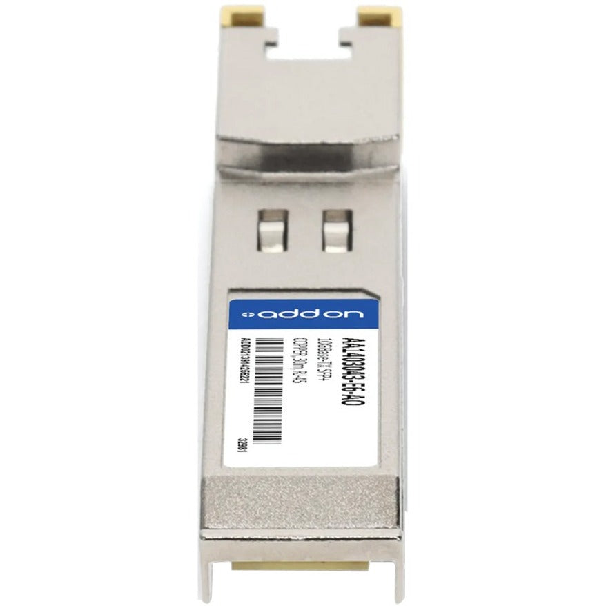 AddOn Avaya/Nortel AA1403043-E6 Compatible TAA Compliant 100/1000/10000Base-TX SFP+ Transceiver (Copper, 30m, RJ-45) AA1403043-E6-AO