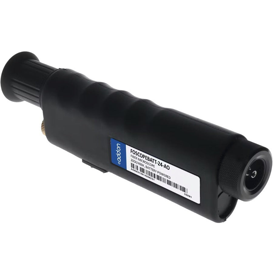 AddOn Battery-powered Optical Fiber Connector Microscope w/Amplification Rates FOSCOPEBATT-24-AO