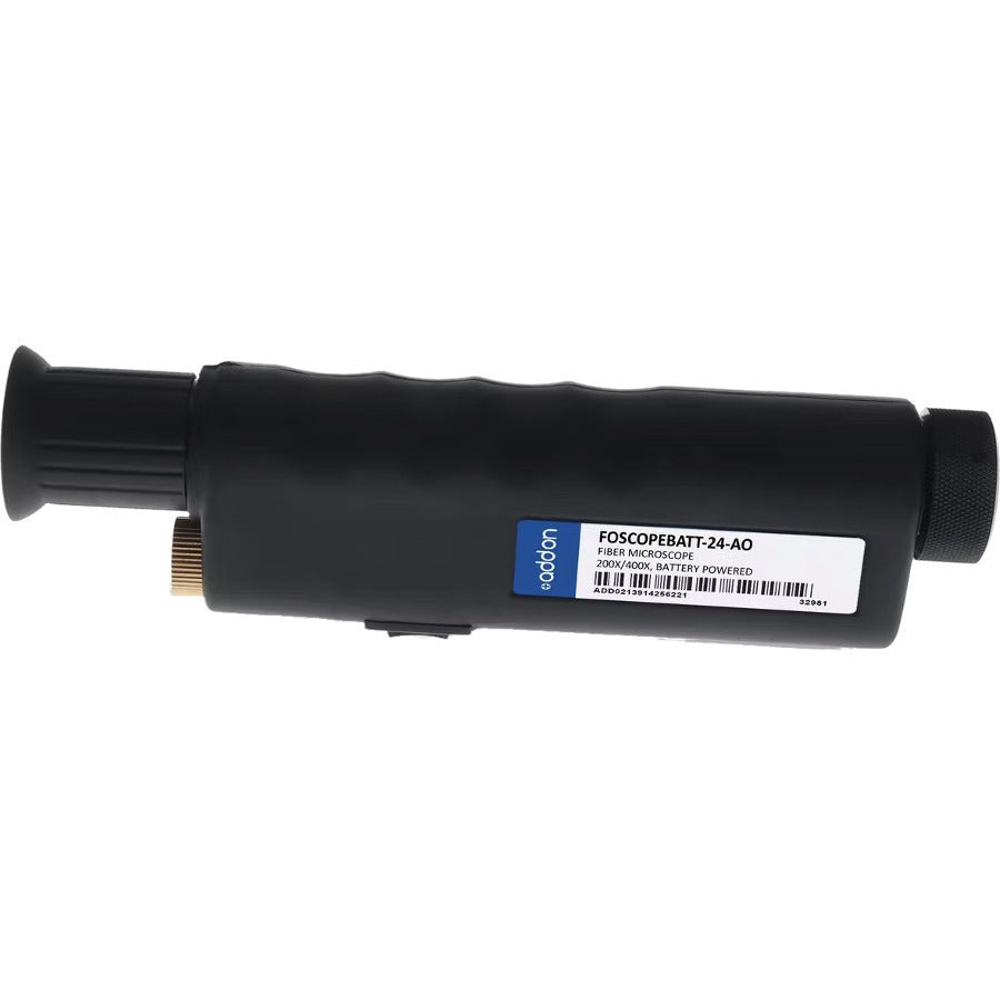 AddOn Battery-powered Optical Fiber Connector Microscope w/Amplification Rates FOSCOPEBATT-24-AO