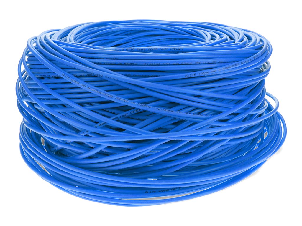 AddOn - Bulk cable - 1000 ft - STP - CAT 6 - blue ADD-CAT6BULK1KS-BE
