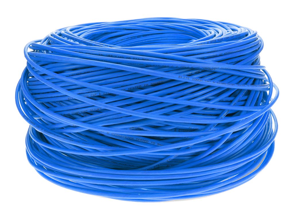 AddOn - Bulk cable - 1000 ft - STP - CAT 6 - blue ADD-CAT6BULK1KS-BE