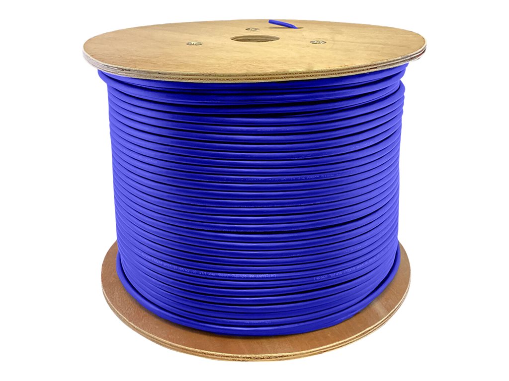 AddOn - Bulk cable - 1000 ft - UTP - CAT 6 - plenum, stranded - blue