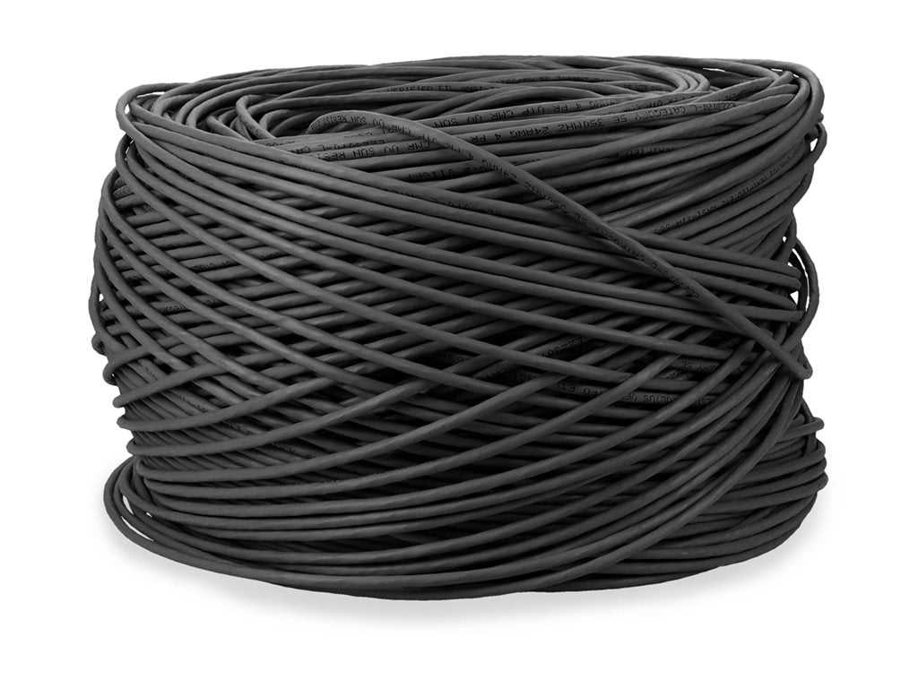 AddOn - Bulk cable - 700 ft - UTP - CAT 5e - gray