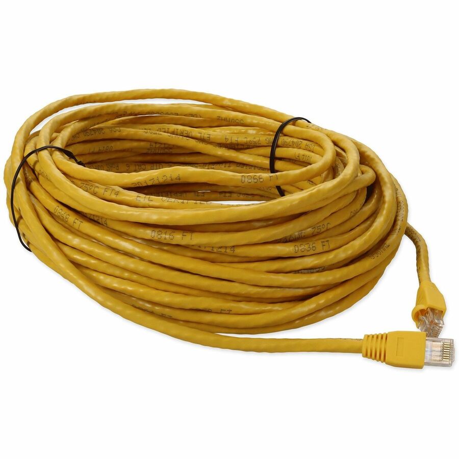 AddOn Cat.6 UTP Patch Network Cable ADD-100FCAT6-YW