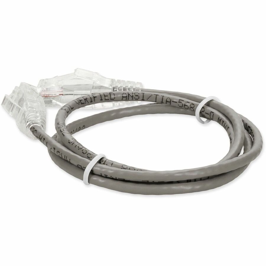 AddOn Cat.6 UTP Patch Network Cable ADD-6FSLCAT6-GY