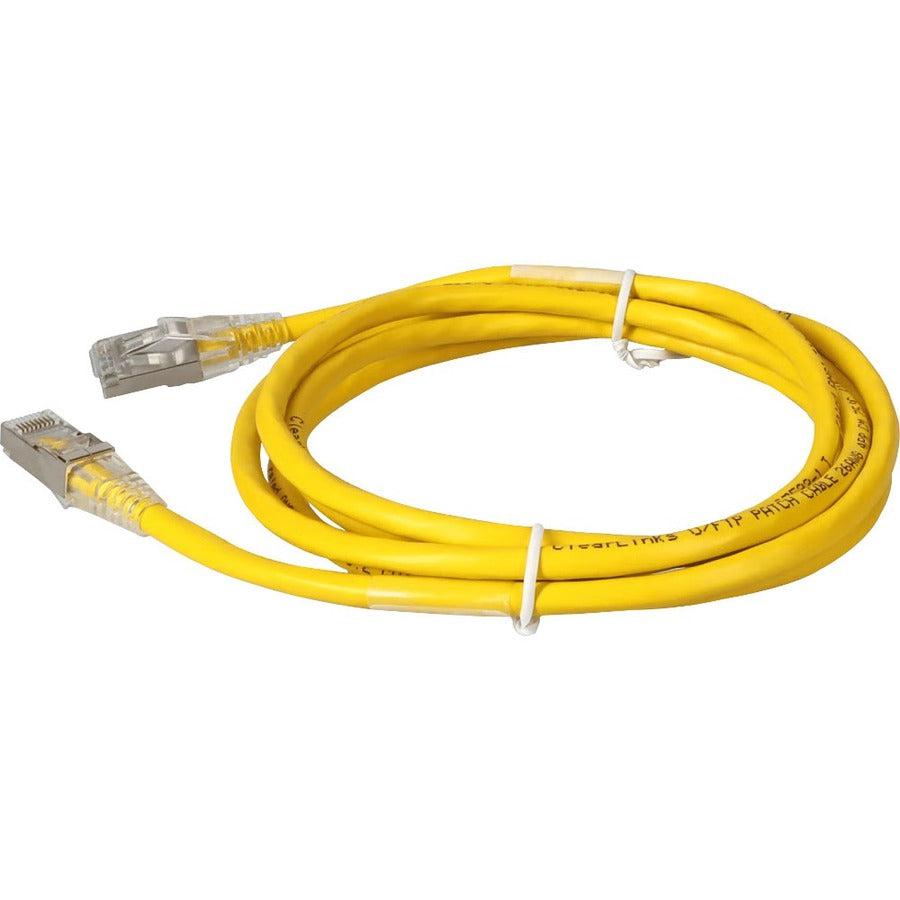 AddOn Cat.6a STP Patch Network Cable ADD-1FCAT6AS-YW