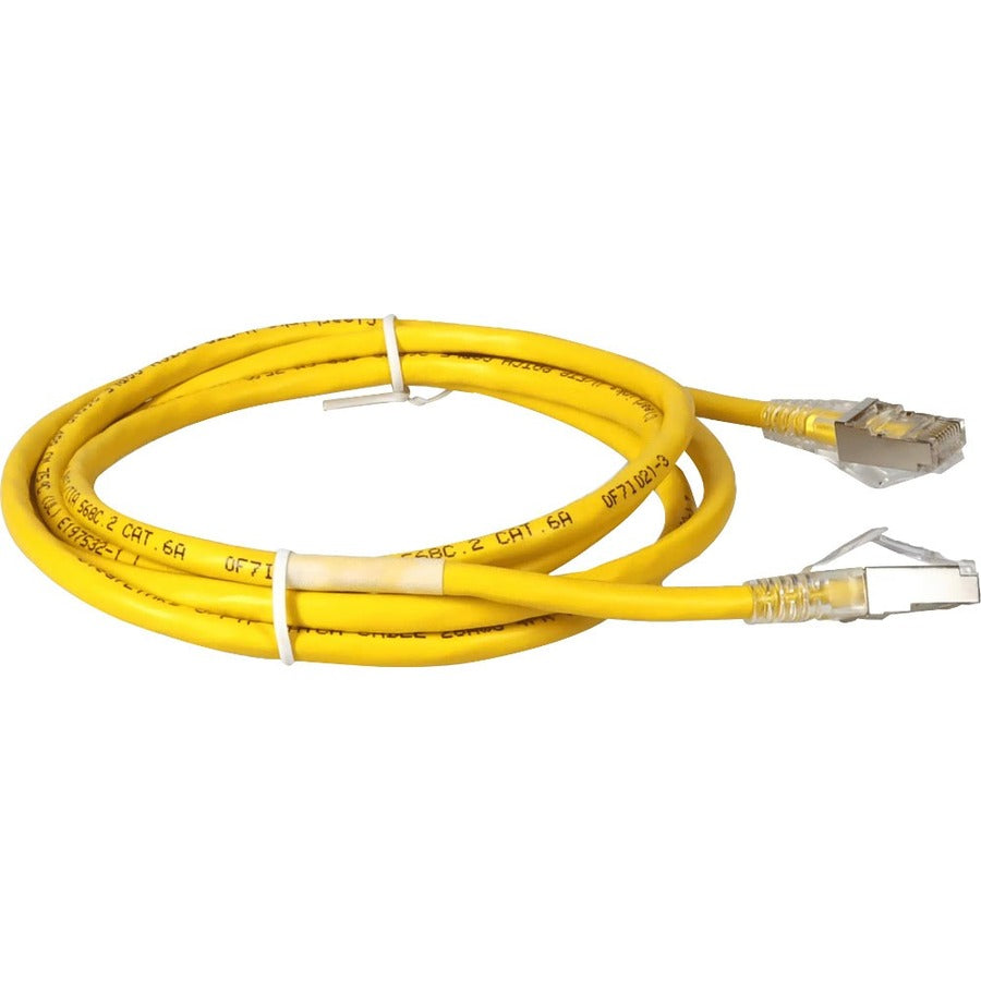 AddOn Cat.6a STP Patch Network Cable ADD-1FCAT6AS-YW