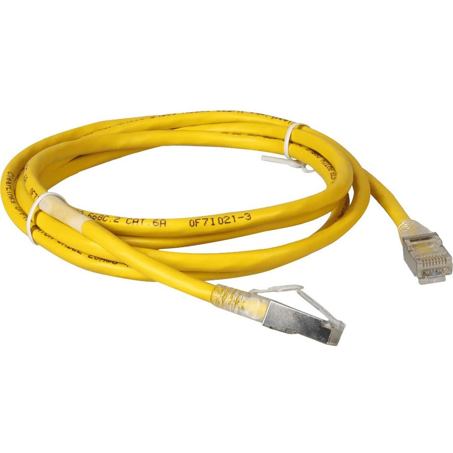 AddOn Cat.6a STP Patch Network Cable ADD-1FCAT6AS-YW