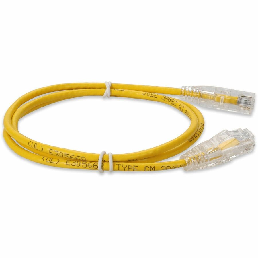 AddOn Cat.6a UTP Patch Network Cable ADD-3FSLCAT6A-YW