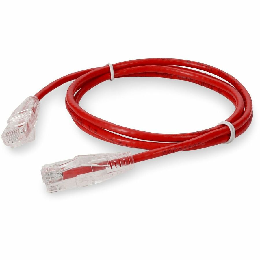 AddOn Cat.6a UTP Patch Network Cable ADD-4FSLCAT6ASN-RD
