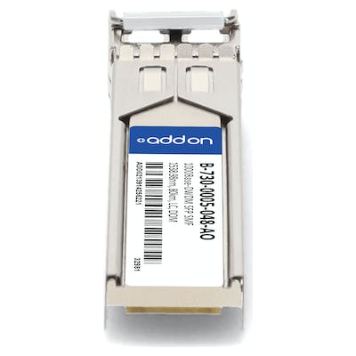 AddOn Ciena B-730-0005-048 Compatible TAA Compliant 1000Base-DWDM 100GHz SFP Transceiver (SMF, 1538.98nm, 80km, LC, DOM) B-730-0005-048-AO