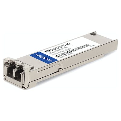 AddOn Ciena NTK588CLE5 Compatible TAA Compliant 10GBase-DWDM 100GHz XFP Transceiver (SMF, 1551.72nm, 40km, LC, DOM) NTK588CLE5-40-AO