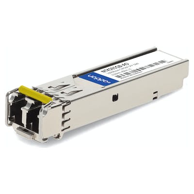 AddOn Ciena NTK591QB Compatible TAA Compliant 1000Base-CWDM SFP Transceiver (SMF, 1550nm, 40km, LC) NTK591QB-AO