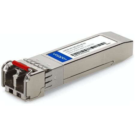 AddOn Cisco CWDM-SFP-59D-HD1-80 Compatible TAA Compliant 1000Base-CWDM SFP Transceiver (SMF, 1590nm HTx/LRx, 80km, LC, DOM) CWDM-SFP-59D-HD1-80-AO