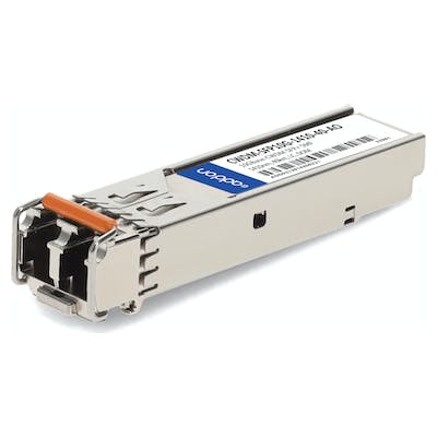 AddOn Cisco CWDM-SFP10G-1410-40 Compatible TAA Compliant 10GBase-CWDM SFP+ Transceiver (SMF, 1410nm, 40km, LC, DOM) CWDM-SFP10G-1410-40-AO
