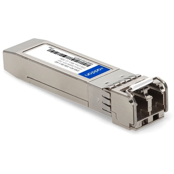 AddOn Cisco ONS ONS-SC+-10G-58.1 Compatible TAA Compliant 10GBase-DWDM 100GHz SFP+ Transceiver (SMF, 1558.17nm, 80km, LC, DOM) ONS-SC+-10G-58.1-AO