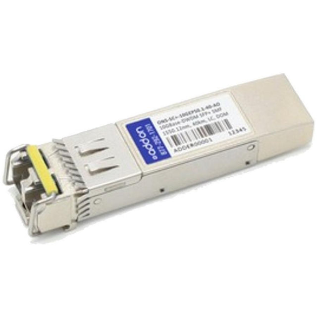 AddOn Cisco ONS ONS-SC+-10GEP53.3 Compatible TAA Compliant 10GBase-DWDM 100GHz SFP+ Transceiver (SMF, 1553.33nm, 40km, LC, DOM) ONS-SC+-10GEP53.3-40-AO
