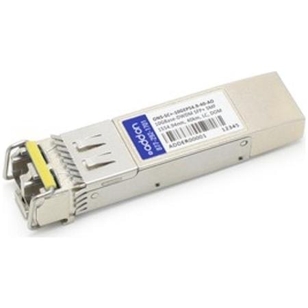 AddOn Cisco ONS ONS-SC+-10GEP54.9 Compatible TAA Compliant 10GBase-DWDM 100GHz SFP+ Transceiver (SMF, 1554.94nm, 40km, LC, DOM) ONS-SC+-10GEP54.9-40-AO