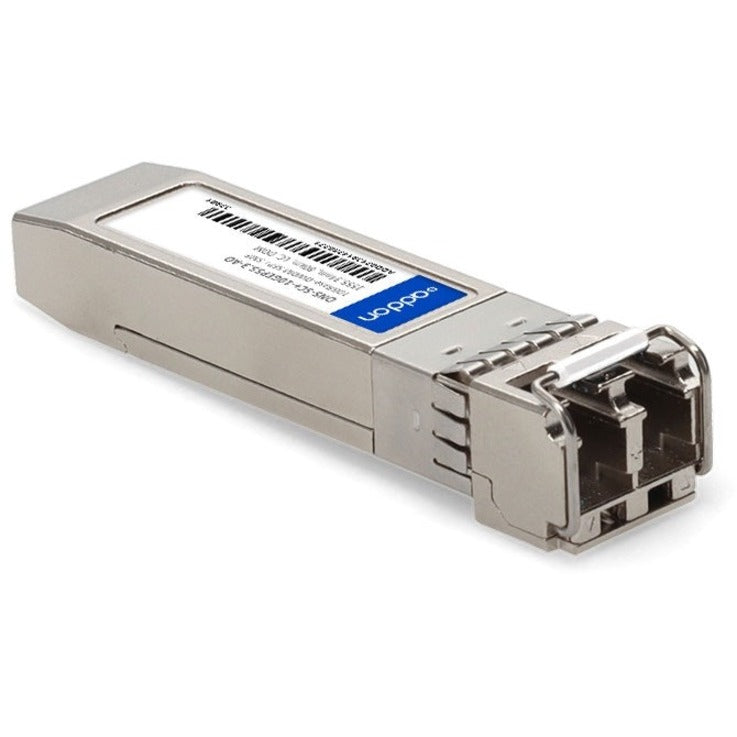 AddOn Cisco ONS ONS-SC+-10GEP55.3 Compatible TAA Compliant 10GBase-DWDM 50GHz SFP+ Transceiver (SMF, 1555.34nm, 80km, LC, DOM) ONS-SC+-10GEP55.3-AO