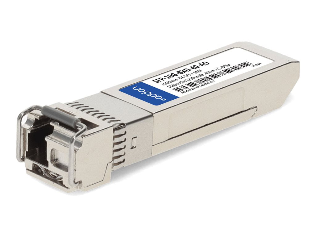 AddOn Cisco SFP-10G-BX-D-40 Compatible SFP+ Transceiver - SFP+ transceiver module (equivalent to: Cisco SFP-10G-BX-D-40) - 10GbE SFP-10G-BXD-40-AO
