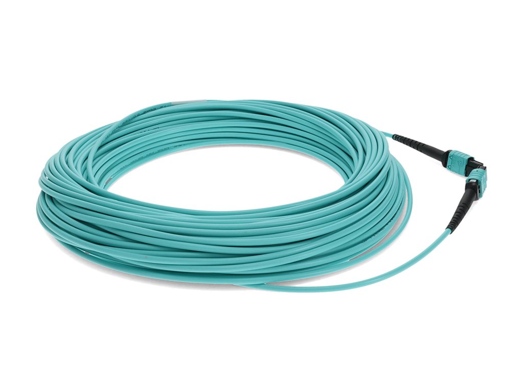 AddOn - Crossover cable - TAA Compliant - MPO/PC multi-mode (F) to MPO/PC multi-mode (F) - 17 m - fiber optic - 50 / 125