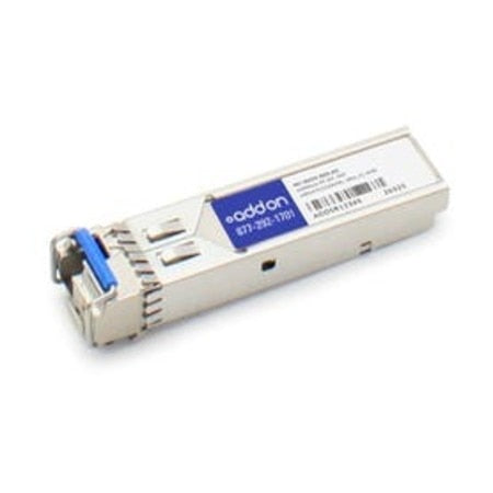 AddOn Dell 407-BBOO-BXD Compatible TAA Compliant 1000Base-BX SFP Transceiver (SMF, 1490nmTx/1310nmRx, 10km, LC, DOM) 407-BBOO-BXD-AO