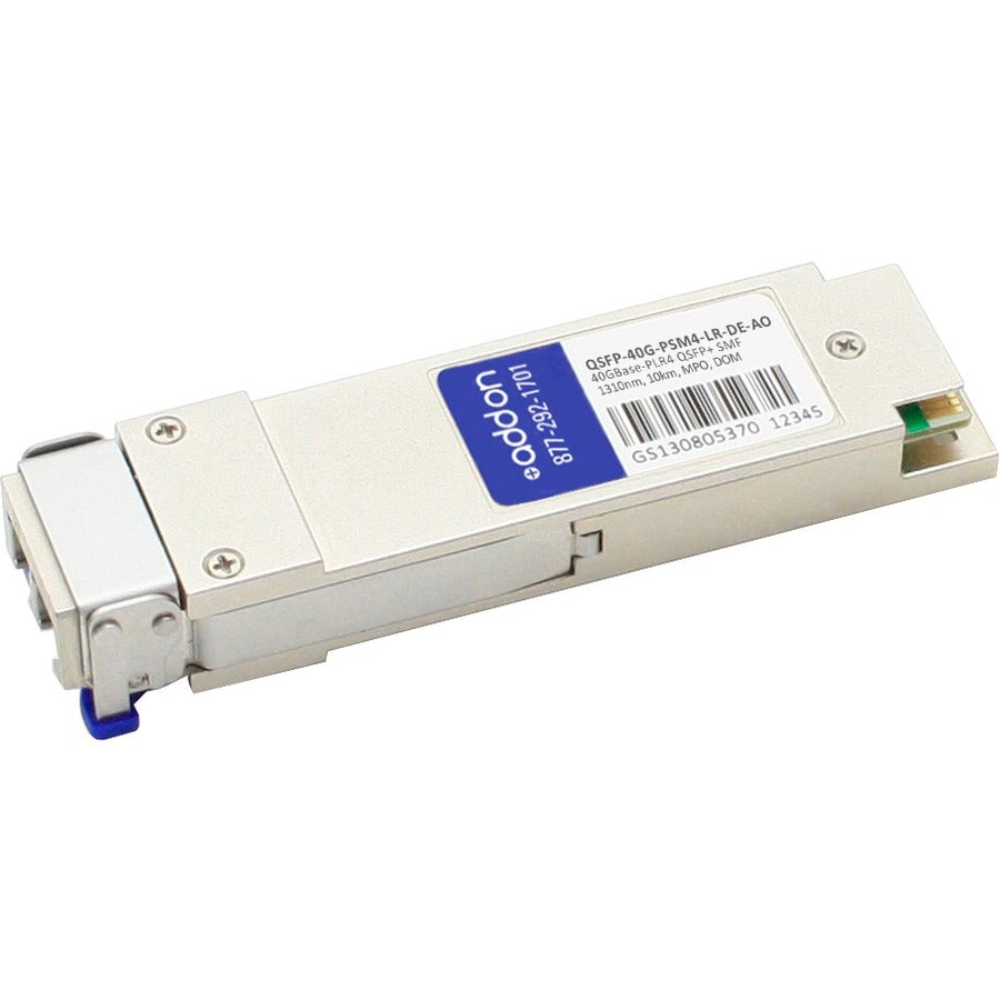 AddOn Dell QSFP-40G-PSM4-LR Compatible TAA Compliant 40GBase-PLR4 QSFP+ Transceiver (SMF, 1310nm, 10km, MPO, DOM)
