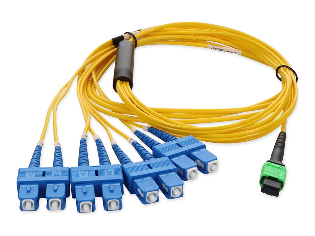AddOn - Fanout cable - MPO/PC single-mode (F) to SC/UPC single-mode (M) - 2 m - fiber optic - simplex - 9 / 125 micron -