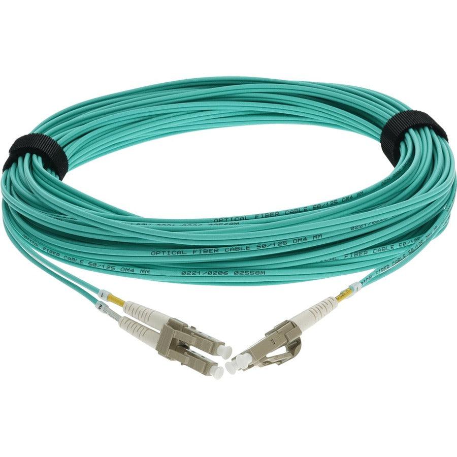 AddOn Fiber Optic Duplex Patch Network Cable ADD-LC-LC-15-5M5OM4