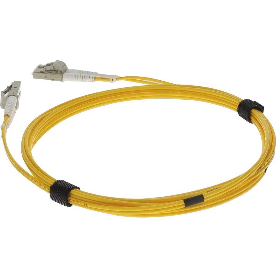 AddOn Fiber Optic Duplex Patch Network Cable ADD-LCLC10M5OM4YWTAA