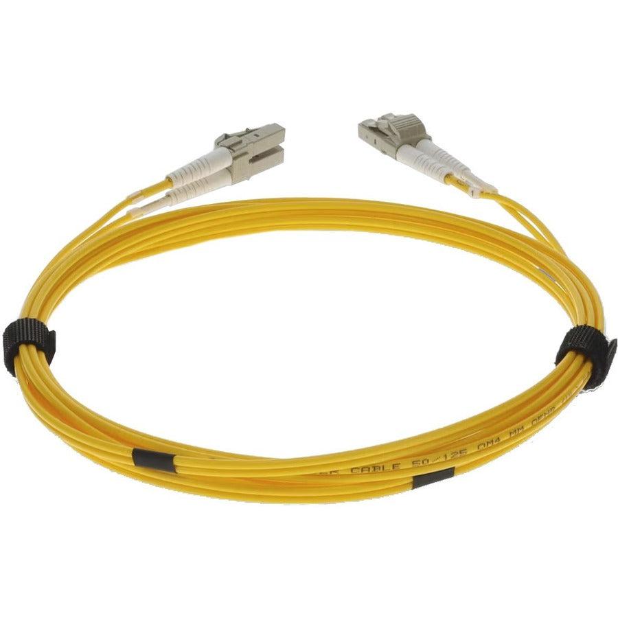 AddOn Fiber Optic Duplex Patch Network Cable ADD-LCLC10M5OM4YWTAA